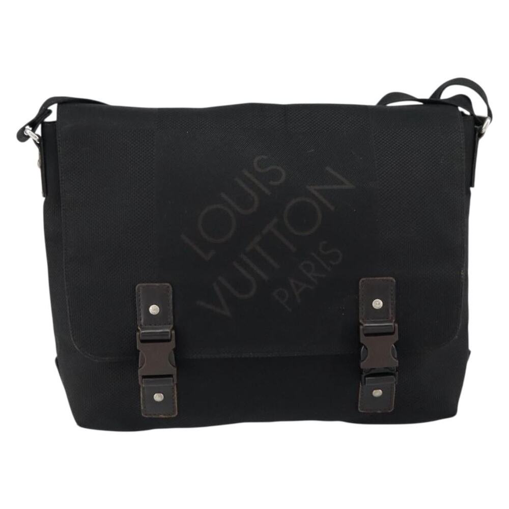 Louis Vuitton Damier Geant Roux Shoulder Bag Black
